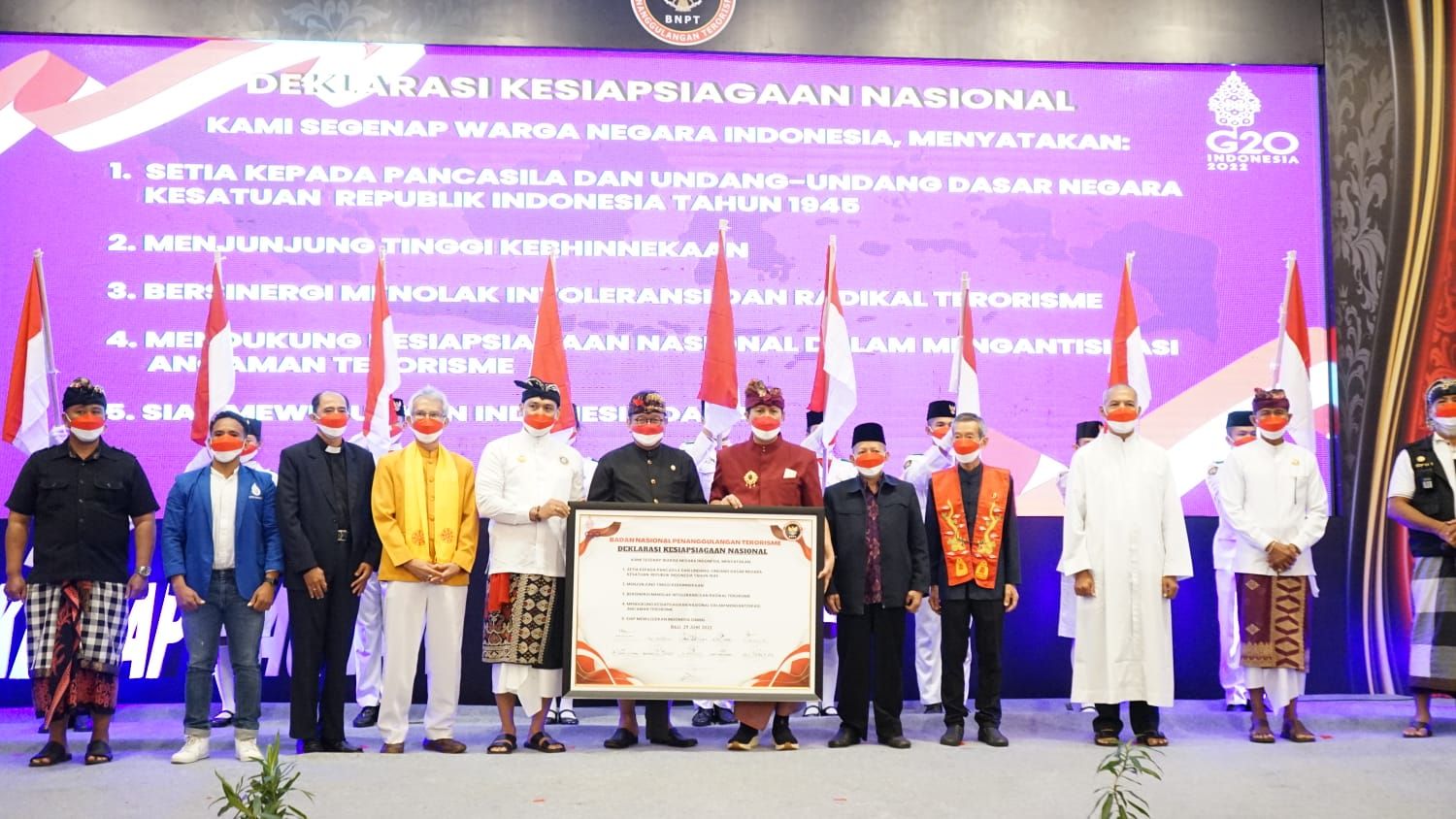 podiumnews.com-Dialog Kebangsaan, BNPT Antisipasi Aksi Terorisme Jelang KTT G20